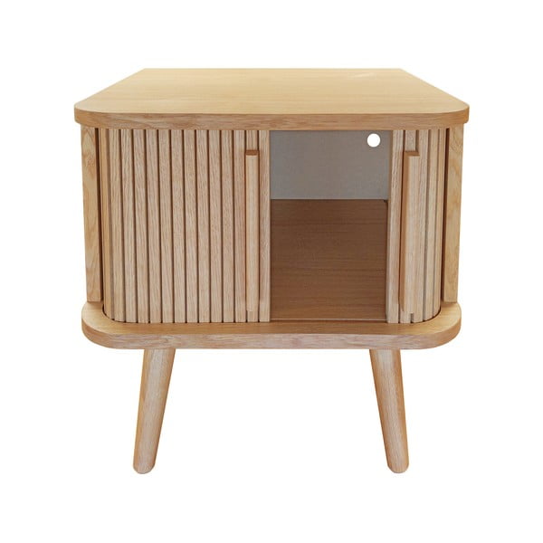 Éjjeliszekrény tölgyfa dekorral Rove – Woodman-image-2