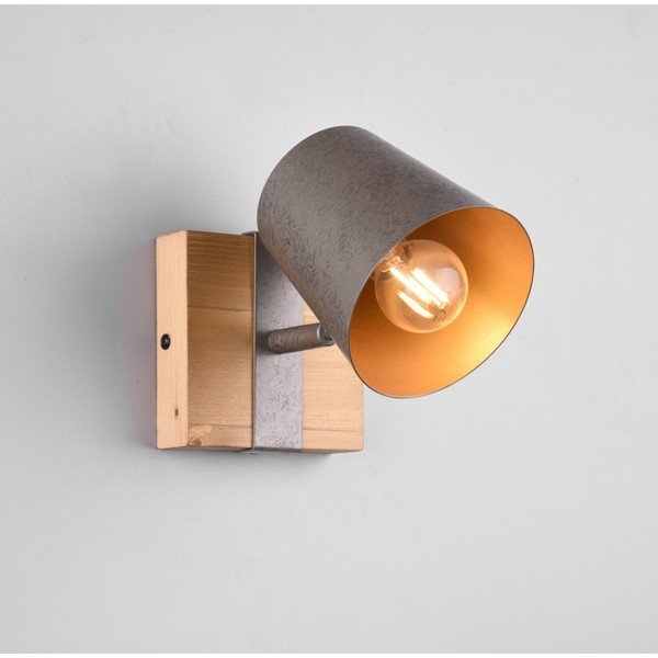 Sötétszürke-natúr színű spotlámpa Bell – Trio-image-2