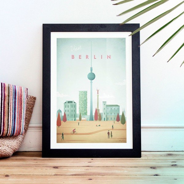 Poszter Berlin, 50x70 cm - Travelposter-image-1