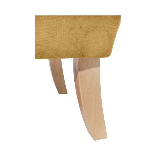 Brandon Suede sárga fotel - Max Winzer-image-1