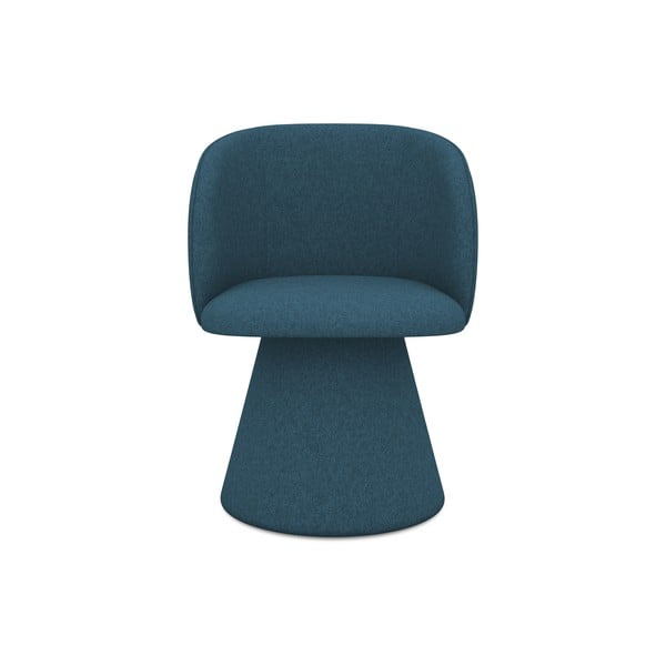 Kék kárpitozott étkezőfotel Maia – Makamii-image-1