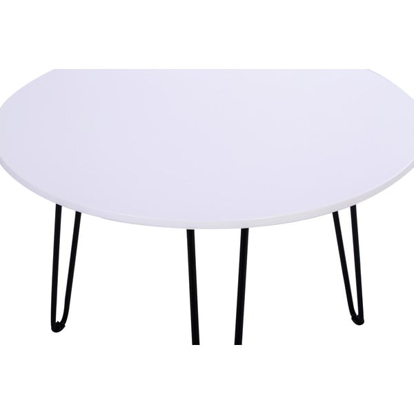 Fabio White 3 db-os tárolóasztal szett - Bonami Selection-image-4