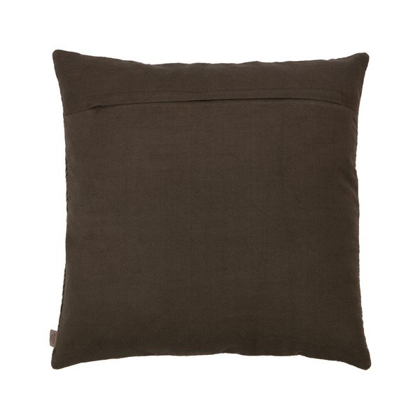 Barna pamut díszpárna, 50 x 50 cm - BePureHome-image-1