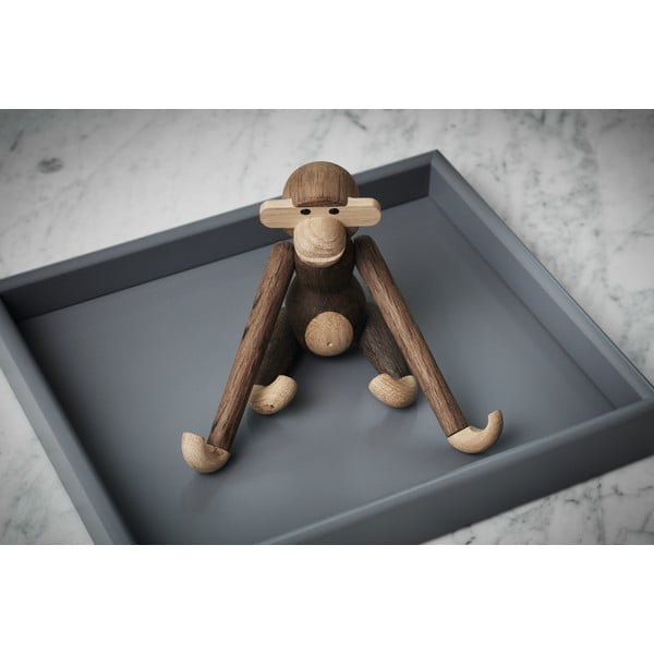 Bojesen Denmark Monkey dekorációs figura tömör fából - Kay-image-3