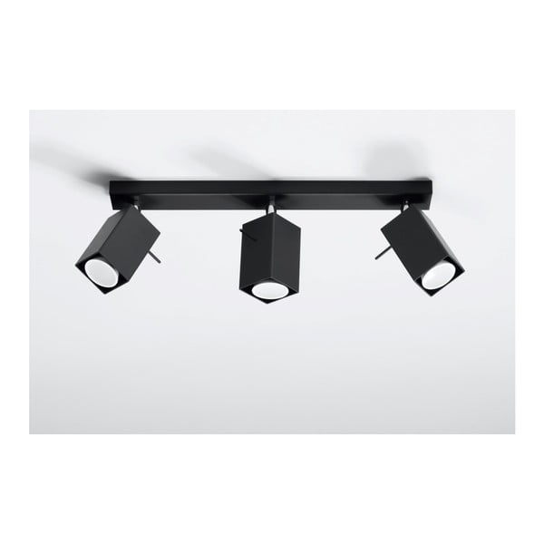 Toscana fekete mennyezeti lámpa - Sollux-image-2