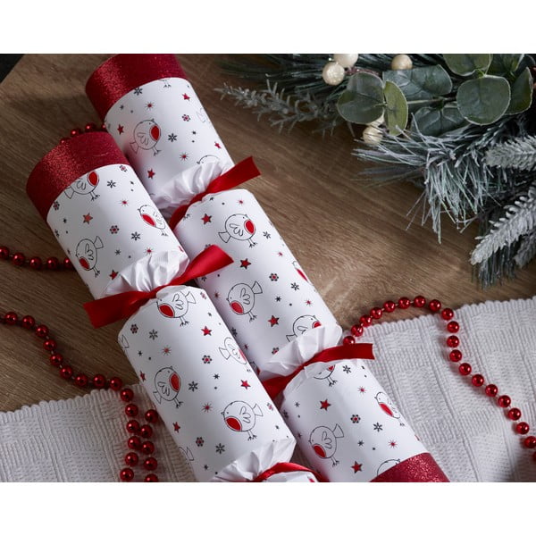 Karácsonyi cracker szett 6 db-os Racing Robin – Robin Reed-image-1