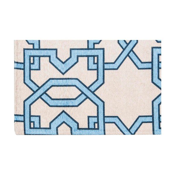 Tiles Blue fokozottan ellenálló konyhai szőnyeg, 60 x 220 cm - Floorita-image-2