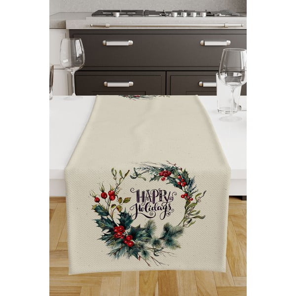 Asztali futó karácsonyi mintával 40x140 cm – Kate Louise-image-2