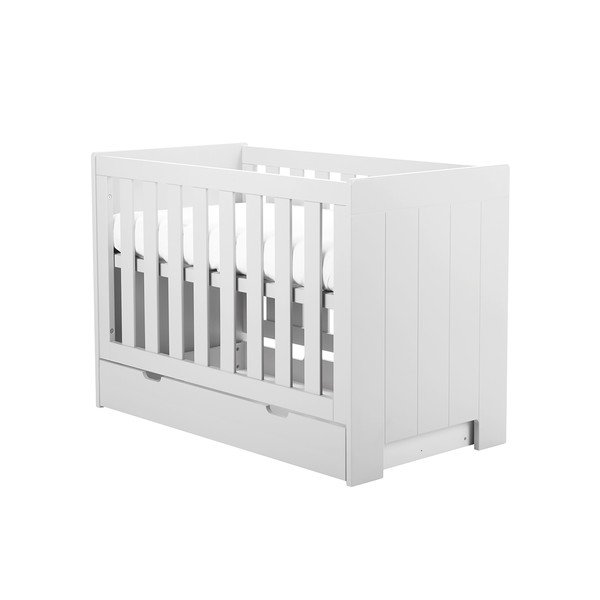 Calmo fehér kiságy, 120 x 60 cm - Pinio-image-2