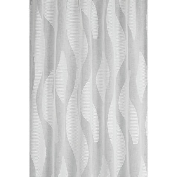 Fehér átlátszó függöny 245x140 cm Scherli - Gardinia-image-3