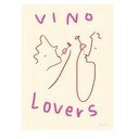 Poszter 50x70 cm Vino Lovers – Ruby Hughes – The Poster Club