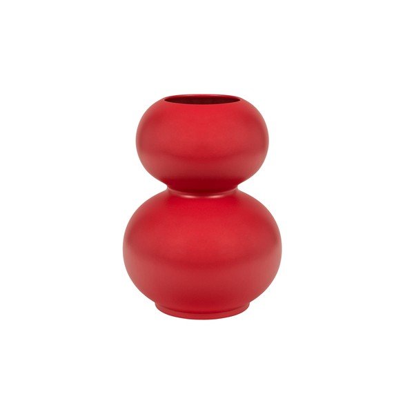 Piros kerámia váza (magasság 36 cm) Tuga – noo.ma