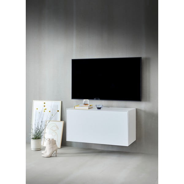 Fehér TV-állvány 91x46 cm Edge by Hammel - Hammel Furniture-image-1