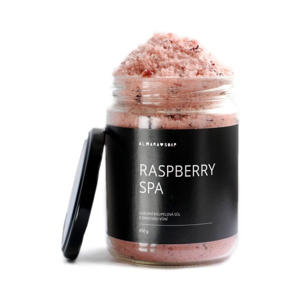 Fürdősó eper illattal Raspberry Spa - Almara Soap