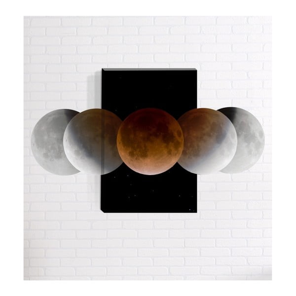 Bolygók 3D fali kép, 40 x 60 cm - Mosticx