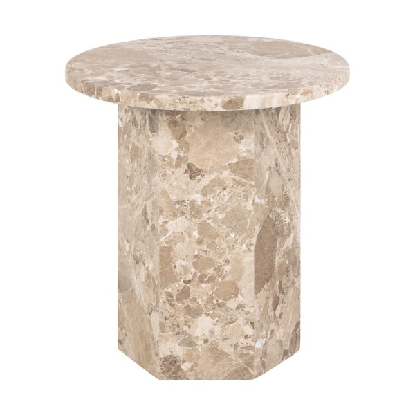 Márvány kerek tárolóasztal ø 50 cm Naxos – Actona-image-4