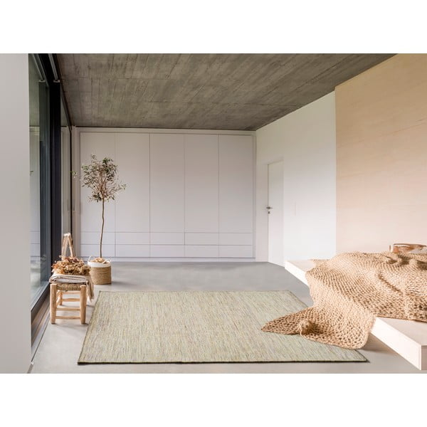 Kiran Liso bézs gyapjú szőnyeg, 160 x 230 cm - Universal-image-1