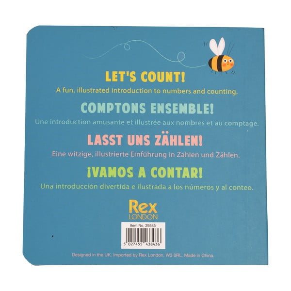 Interaktív játék First Numbers Book Animals – Rex London-image-4