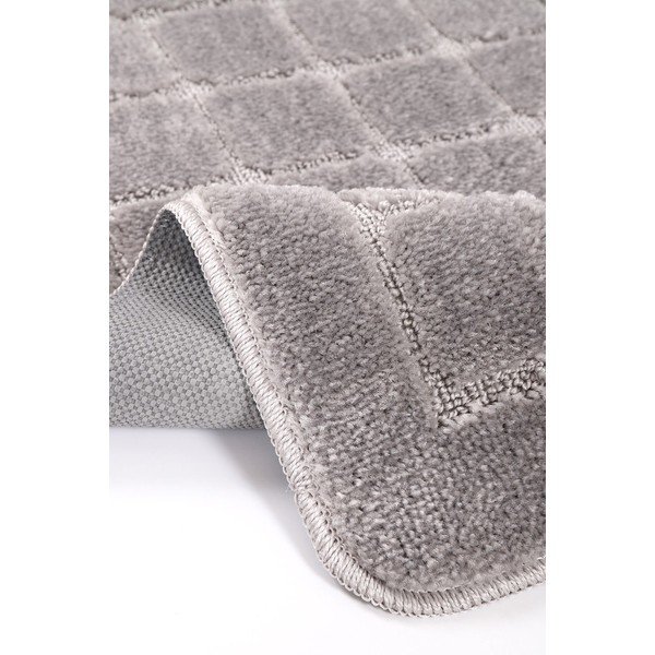 Szürke fürdőszobai kilépő szett 2 db-os 50x80 cm Kareli – Foutastic-image-3