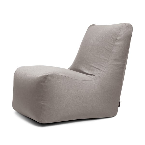 Szürkésbézs babzsákfotel Seat Lounge – SLOWDOWN