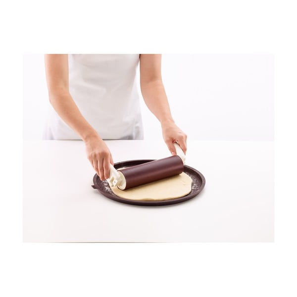 Pizza barna kerek szilikon pizzasütő lap, ⌀ 36 cm - Lékué-image-2