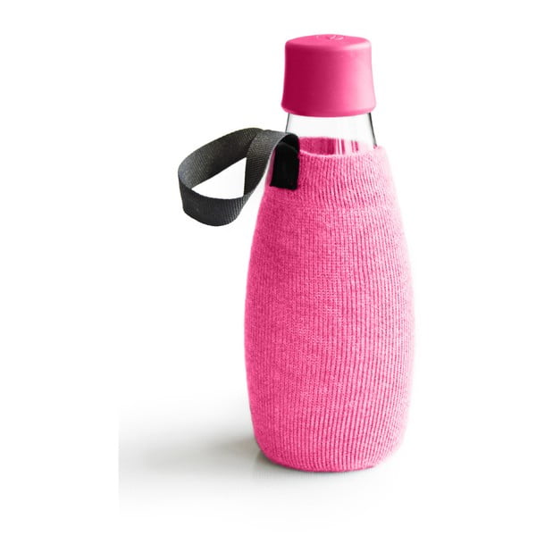 Rózsaszín huzat ReTap üvegpalackhoz,, 500 ml - ReTap