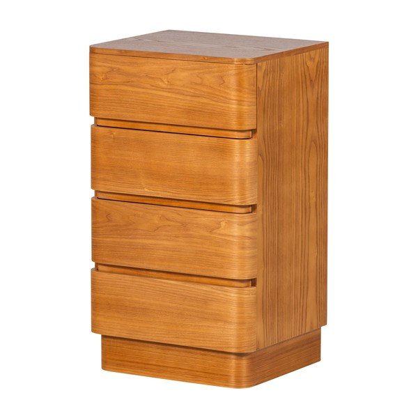 Natúr színű komód 40x70x34 cm Fejo – WOOOD