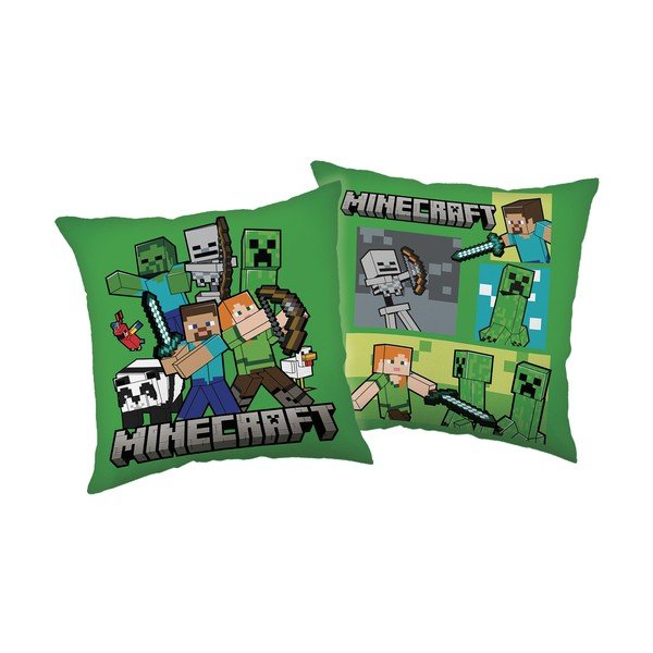 Gyerek párna ø 40 cm Minecraft "Life" – Jerry Fabrics