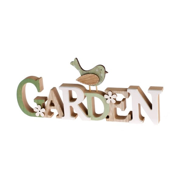 Garden dekorációs fa felirat - Dakls