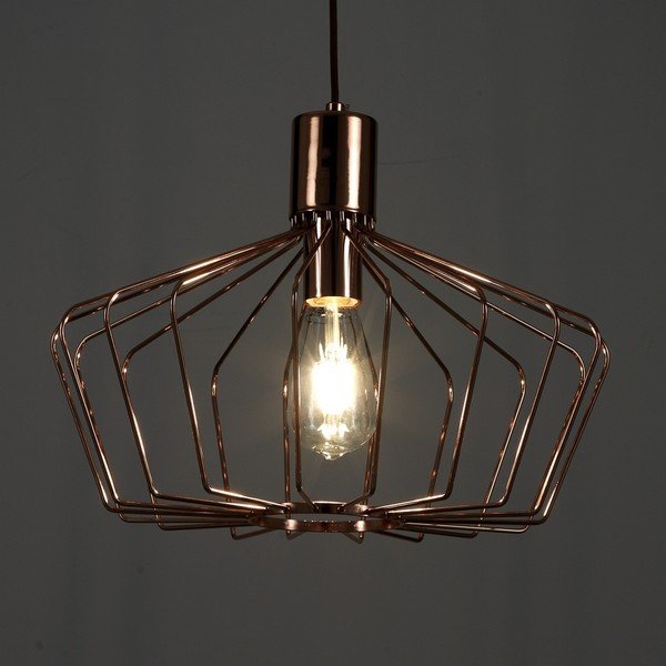 Copper rézszínű függőlámpa - Tomasucci-image-1
