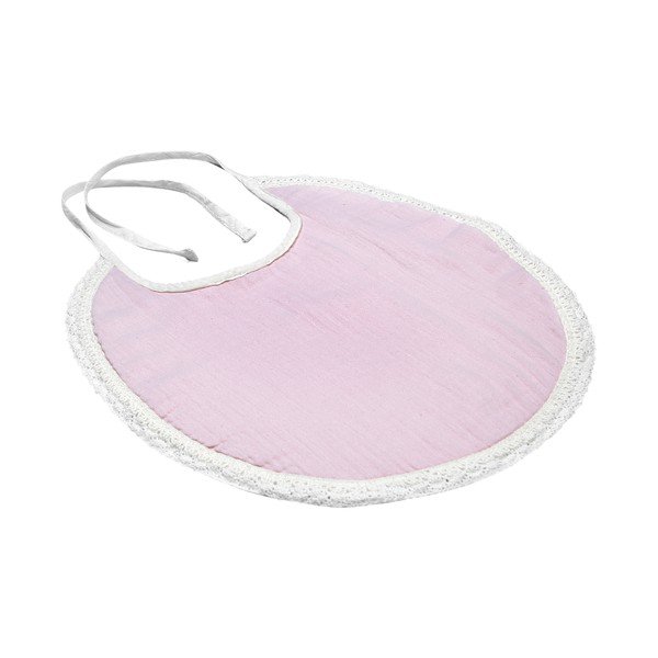 Paris rózsaszín muszlin előke - Kindsgut-image-2