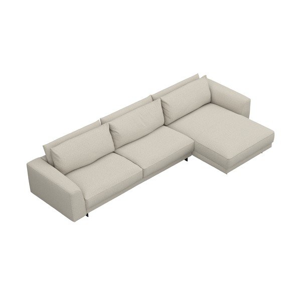 Bézs sarokkanapé (variálható) Samba – Furninova -image-3