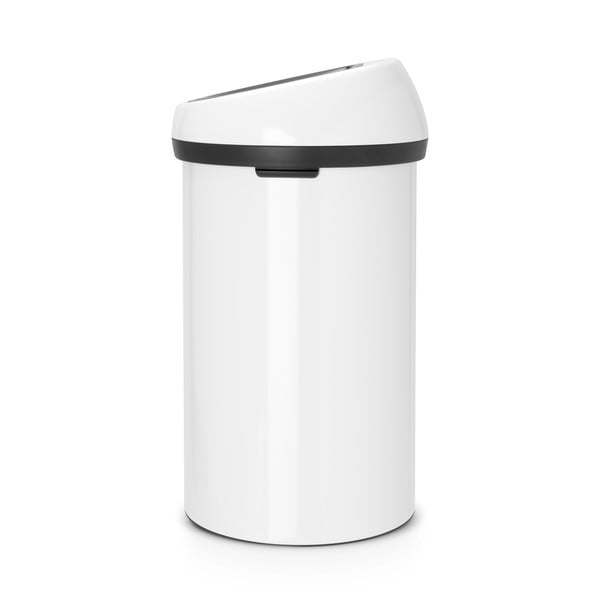 Fehér acél érintésre nyíló szemetes 60 l Touch Bin – Brabantia-image-1