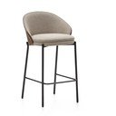 Barna-bézs bárszék (ülésmagasság 65 cm) Eamy – Kave Home