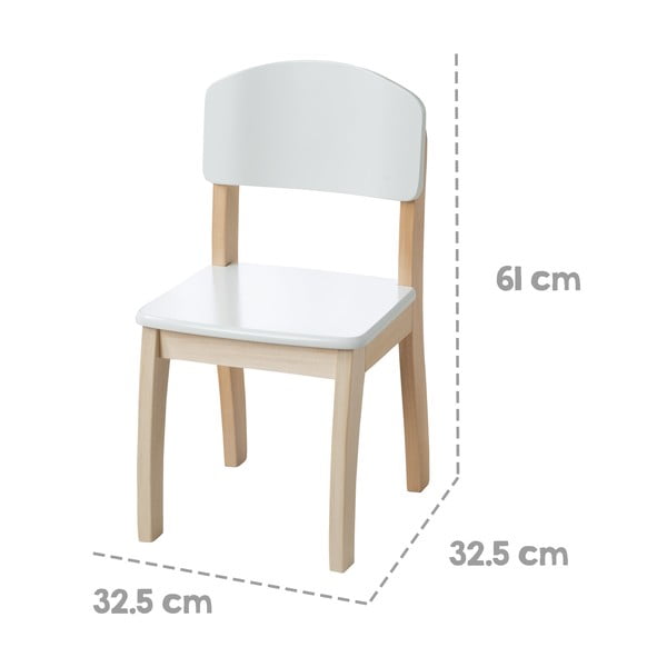 Fehér gyerek szék – Roba-image-2