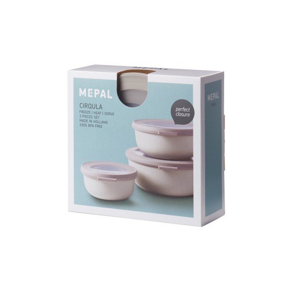 Élelmiszertartó doboz szett 3 db-os Cirqula – Mepal-image-2