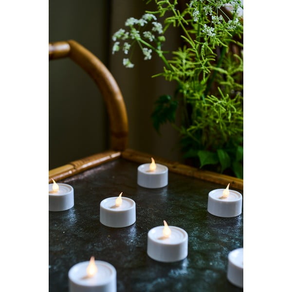 Fehér fénydekoráció készlet 4 db-os Lone – Sirius-image-1