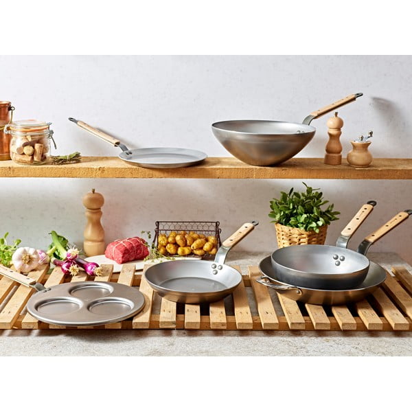 Mineral B acél serpenyő, ø 32 cm - de Buyer-image-4