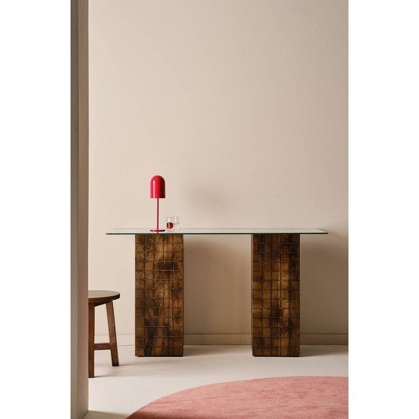 Mangófa íróasztal 48x140 cm Damen – Jotex-image-2