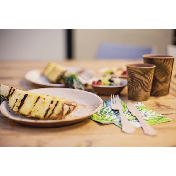 Farma 10 db-os nagyméretű egyszer használatos pohárkészlet - Esschert Design-image-1