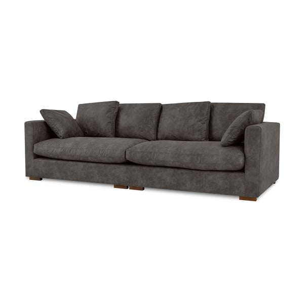 Antracitszürke kanapé 266 cm Comfy – Scandic-image-2