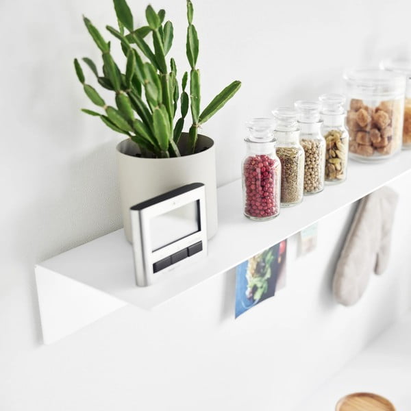Fehér fém fali polc 90 cm – YAMAZAKI-image-2