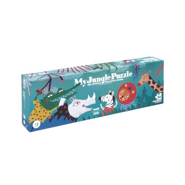Jungle nagyméretű puzzle, 22 db-os - Londji