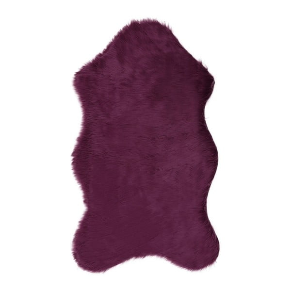 Pelus Purple lila műszőrme szőnyeg, 90 x 150 cm