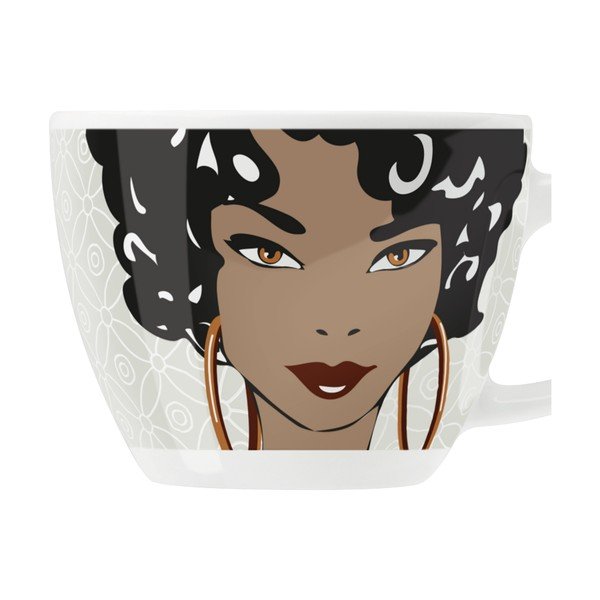 Angela Schiewer porcelán kávésbögre alátéttel, 8 cl - Ritzenhoff-image-1