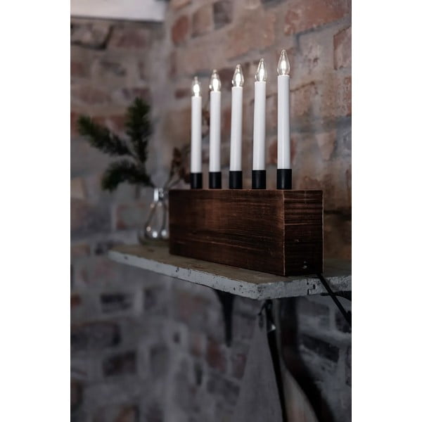 Barna karácsonyi fénydekoráció Albero – Markslöjd-image-4