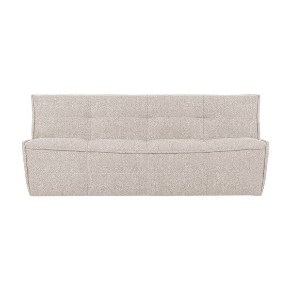 Bézs buklé kanapé 204 cm Cluster – vtwonen