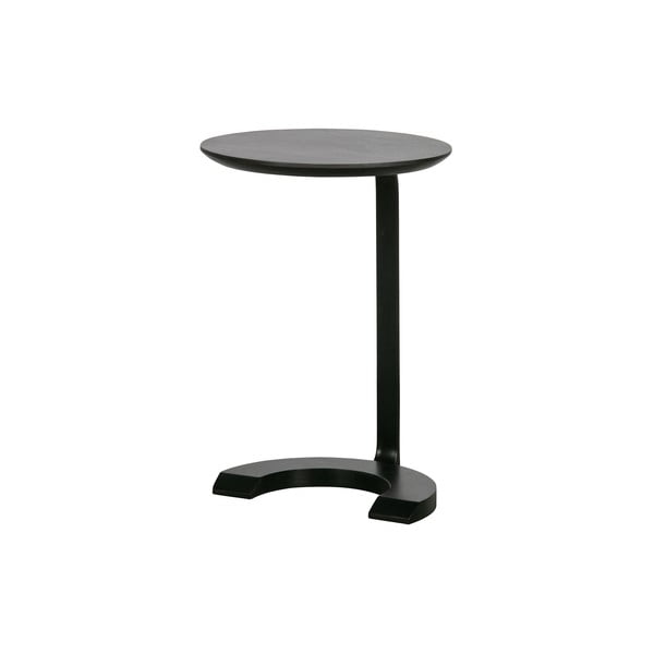 Floor fekete mangófa tárolóasztal - WOOOD-image-2