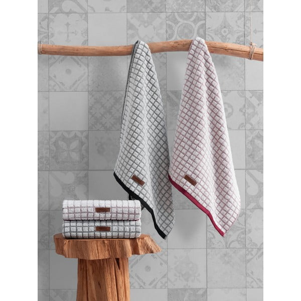 Frottír törölköző szett 4 db-os 50x90 cm Nature – Foutastic