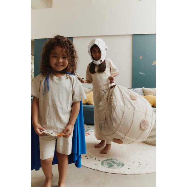 Krémszínű gyerek babzsákfotel Solar System – Lorena Canals-image-4